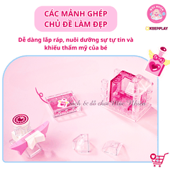 Đồ chơi lắp ráp xếp hình Keepplay 35020 - Đồ trang điểm (387 chi tiết)