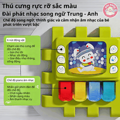 Đồ chơi Montessori khối hoạt động học và chơi Goodway