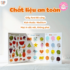 Bảng gấp thông thái PLUS có tích hợp công nghệ đọc với bút chấm đọc Lala magic pen của Lalala baby