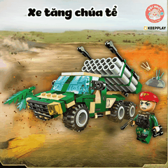 Đồ chơi lắp ráp, xếp hình Keepplay 25001 - Biệt đội vì hòa bình (896 chi tiết)