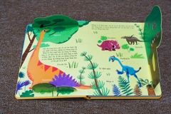Sách Tương Tác Lật Mở Khám Phá Khổ lớn Lift-The-Flap - Lật mở khám phá - Dinosaurs - Thế giới khủng long - Đinh Tị Books