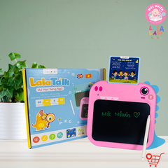 Máy Đọc Viết LalaTalk - Máy Đọc Thẻ Song Ngữ Anh Việt Có Phát Nhạc Kết Hợp Bảng Viết Tự Xóa Thông Minh Lalala Baby