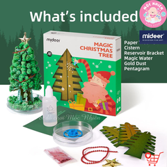 Cây Thông Noel Thần Kỳ Để Bàn Tự Nở Hoa Tuyết - Mideer Magic Christmas Tree - Quà Giáng Sinh Cho Bé Từ 6 Tuổi