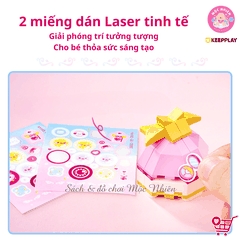 Đồ chơi lắp ráp xếp hình Keepplay 35020 - Đồ trang điểm (387 chi tiết)