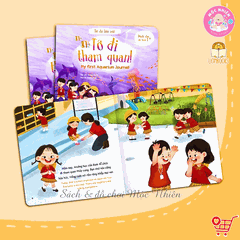 Bộ 03 cuốn sách song ngữ Anh Việt - Tớ đã lớn rồi - Lionbooks