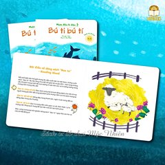 Bộ 02 cuốn sách - Muôn điều kì diệu Phần 1 (Trứng ơi dậy thôi và Bú ti bú tí) - Lionbooks