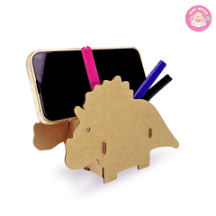 Đồ chơi giấy từ bìa carton cao cấp - Hộp đựng bút và kệ điện thoại - Nhiều mẫu - Hộp đựng bút để bàn hình thú Magix