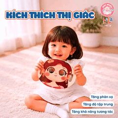 Sách giấy Peek a boo ú oà Ai đây nhỉ thú vị - kích thích trí tưởng tượng phát triển khả năng ghi nhớ Lalala baby