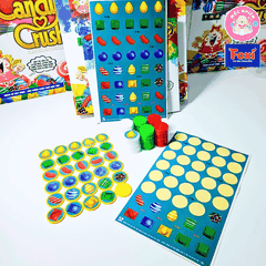 Đồ chơi Boardgame Candy Crush - Hiệu Foxi - Đồ chơi phát triển tư duy, tăng trí nhớ, dễ chơi, vui nhộn