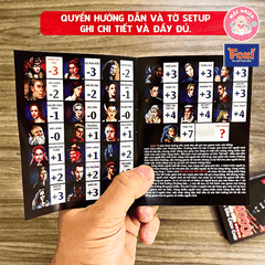 Board game Bài Ma Sói Săn Đêm Việt hóa Foxi - Werewoft-80 lá-78 lá tặng 2 thẻ mở rộng - Thẻ in siêu dày