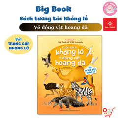 Big Book - Cuốn sách khổng lồ về động vật hoang dã - Đinh Tị Books