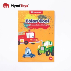 Đồ chơi giáo dục, bộ tranh tô màu cho bé từ 2 tuổi - Myndtoys Color Cool
