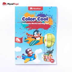 Đồ chơi giáo dục, bộ tranh tô màu cho bé từ 2 tuổi - Myndtoys Color Cool