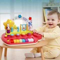 Đồ chơi âm nhạc cho bé kèm đàn piano điện tử có hiệu ứng động vật nhảy múa Goodway Musical Piano