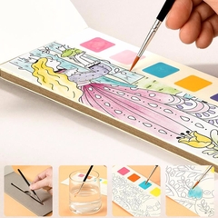 Đồ Chơi Tranh Tô Màu Nước Mideer Watercolor Painting - Dành cho bé từ 4 tuổi
