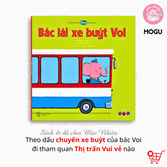 Sách Truyện Ehon cho bé 1-2-3 tuổi - Thế giới các loại xe - MOGU