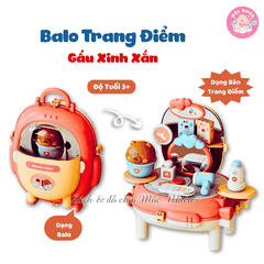 Đồ chơi nhập vai ba lô gấu xinh xắn - Bear Magic Backpack - Cho trẻ từ 3 tuổi - Toys&Joys