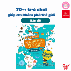 Combo 3 quyển Sách - 70++ trò chơi giúp em khám phá thế giới - Đinh Tị Books