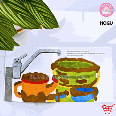 Combo 04 cuốn Sách Truyện Ehon cho bé 1-2-3 tuổi - Bé học đồ vật (0-3 tuổi) - MOGU