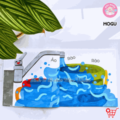 Combo 04 cuốn Sách Truyện Ehon cho bé 1-2-3 tuổi - Bé học đồ vật (0-3 tuổi) - MOGU