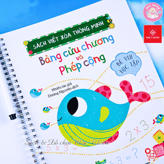 Sách Viết xóa thông minh cho bé từ 4-7 tuổi - Đinh Tị Books