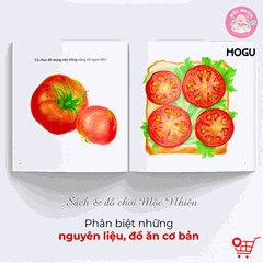 Combo 04 cuốn Sách Truyện Ehon cho bé 1-2-3 tuổi - Bé học đồ vật (0-3 tuổi) - MOGU