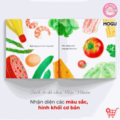 Combo 04 cuốn Sách Truyện Ehon cho bé 1-2-3 tuổi - Bé học đồ vật (0-3 tuổi) - MOGU
