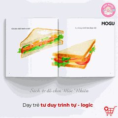 Combo 04 cuốn Sách Truyện Ehon cho bé 1-2-3 tuổi - Bé học đồ vật (0-3 tuổi) - MOGU
