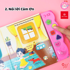 Sách âm thanh - Bé ngoan học lễ phép - Đinh Tị Books