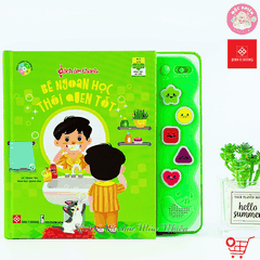 Sách âm thanh - Bé ngoan học thói quen tốt - Đinh Tị Books