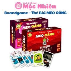 Board game - Thẻ bài Mèo Oẳng-Mèo Zombie-của Foxi Toy - Trò chơi gia đình-bạn bè-hấp dẫn-kịch tính