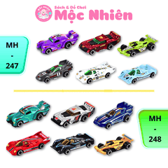 Đồ chơi mô hình MEET HOT - Siêu xe đua (MH-247 và MH-248) - Giao màu ngẫu nhiên