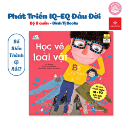 Sách - Phát triển IQ - EQ đầu đời cho bé từ 0 - 6 tuổi (Lẻ cuốn) - Rèn trí thông minh, rèn luyện trí nhớ - Đinh Tị Books