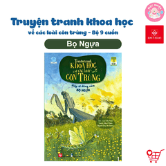 Combo 04 cuốn sách Truyện tranh khoa học về các loài côn trùng - Đinh Tị Books