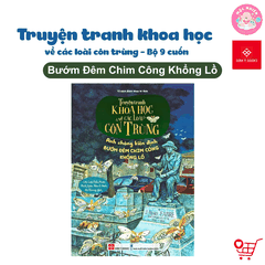 Sách - Truyện tranh khoa học về các loài côn trùng (9 phân loại lẻ cuốn) - Đinh Tị Books