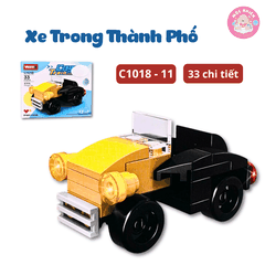 Đồ chơi lắp ráp Woma C1018- Xe trong thành phố (Hộp lẻ)