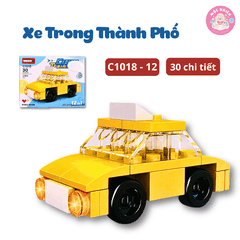 Đồ chơi lắp ráp Woma C1018- Xe trong thành phố (Hộp lẻ)