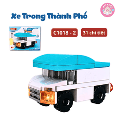 Đồ chơi lắp ráp Woma C1018- Xe trong thành phố (Hộp lẻ)