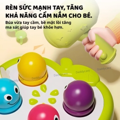 Đồ chơi gắp sâu, đồ chơi đập chuột cho bé Goodway Whack A Insect, Đồ Chơi Tương Tác Vui Nhộn Cho Bé