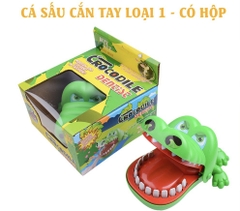 Đồ Chơi Cá Sấu Cắn Tay - Đồ Chơi Khám Răng Giải Trí Vui Nhộn Cho Bé