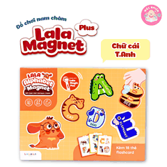 Đồ chơi nam châm Lala Magnet Plus hỗ trợ phát triển khả năng tư duy, Nâng cấp trải nghiệm học tập - Lalala baby