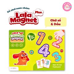 Đồ chơi nam châm Lala Magnet Plus hỗ trợ phát triển khả năng tư duy, Nâng cấp trải nghiệm học tập - Lalala baby