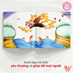 Sách Truyện Ehon cho bé 1-2-3 tuổi - Bé yêu thương gia đình - MOGU