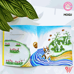 Sách Truyện Ehon cho bé 1-2-3 tuổi - Bé yêu thương gia đình - MOGU