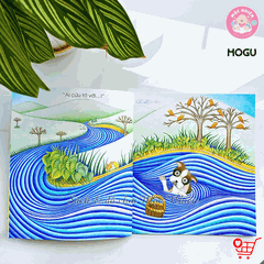 Sách Truyện Ehon cho bé 1-2-3 tuổi - Bé yêu thương gia đình - MOGU