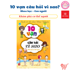 Combo 05 quyển Sách 10 vạn câu hỏi vì sao - Khoa học - Con người - Đinh Tị Books