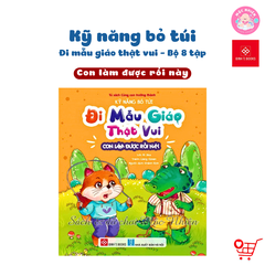 Sách - Kỹ năng bỏ túi, Đi mẫu giáo thật vui - Đinh Tị Books (Lẻ cuốn)