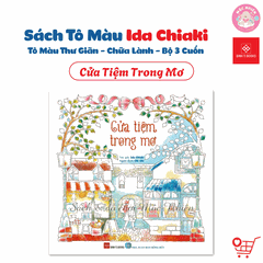 Bộ Sách tô màu Ida Chiaki - Nơi trú ẩn bình yên - Đinh Tị Books