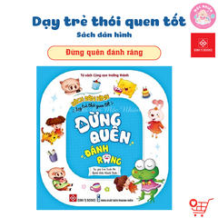 Sách dán hình - Dạy trẻ thói quen tốt - Đinh Tị Books