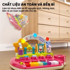 Đồ chơi âm nhạc cho bé kèm đàn piano điện tử có hiệu ứng động vật nhảy múa Goodway Musical Piano